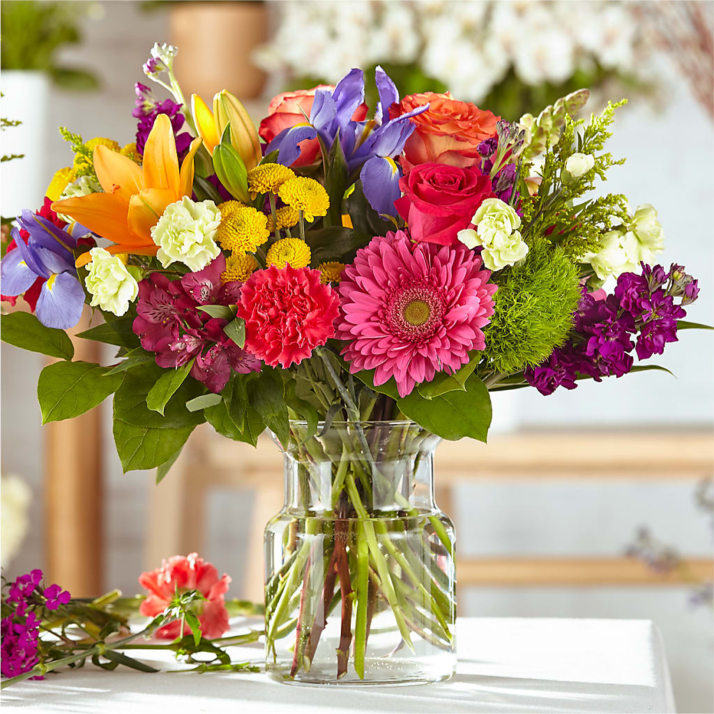 Bold & Bright – A Florist Original – Forsberg Flowers Of Marquette Llc, Marquette MI