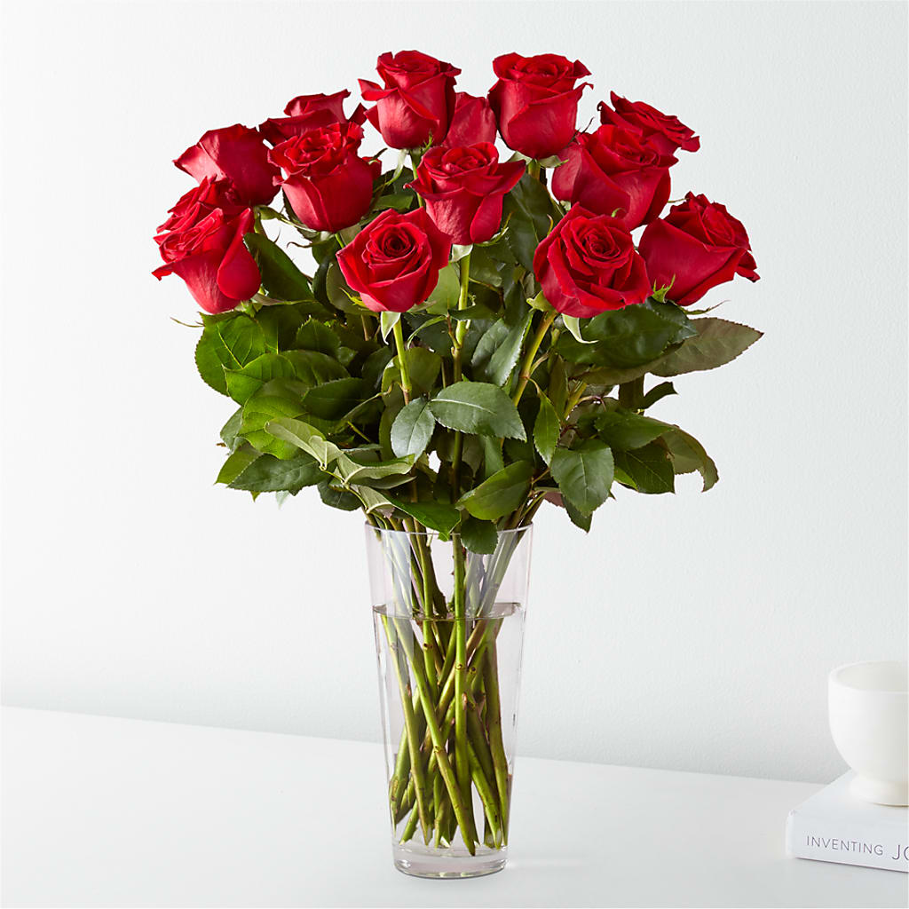 Long Stem Red Rose Bouquet – Forsberg Flowers Of Marquette Llc, Marquette MI