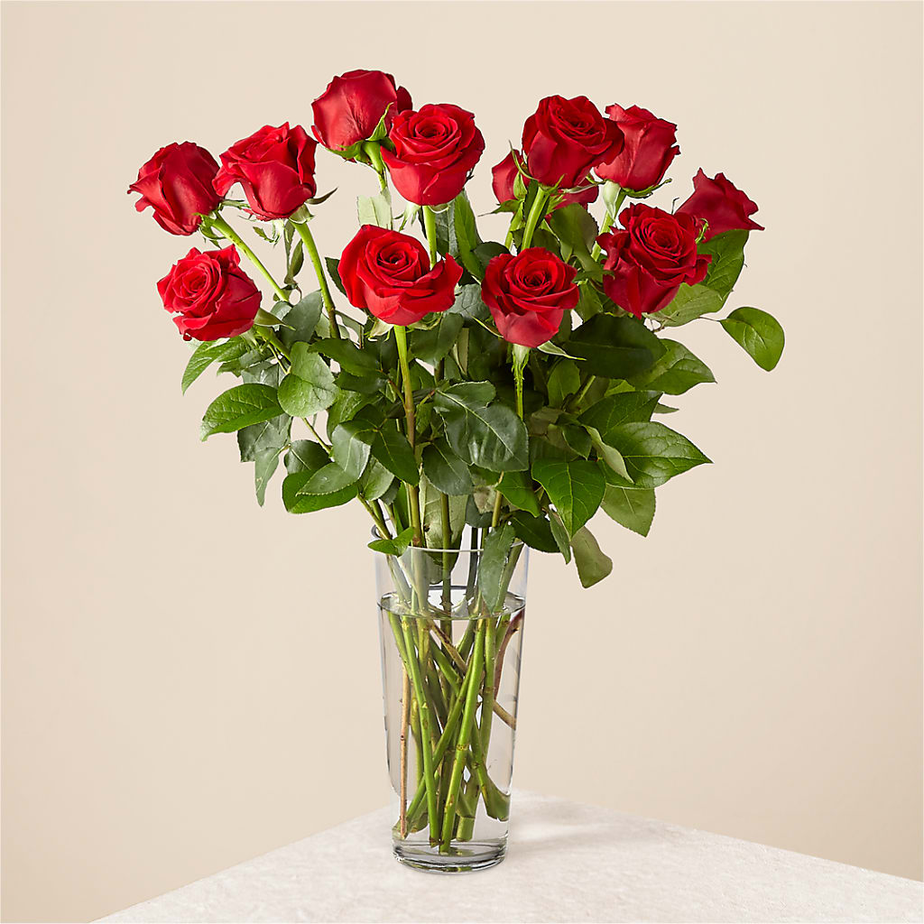 Long Stem Red Rose Bouquet – Forsberg Flowers Of Marquette Llc, Marquette MI