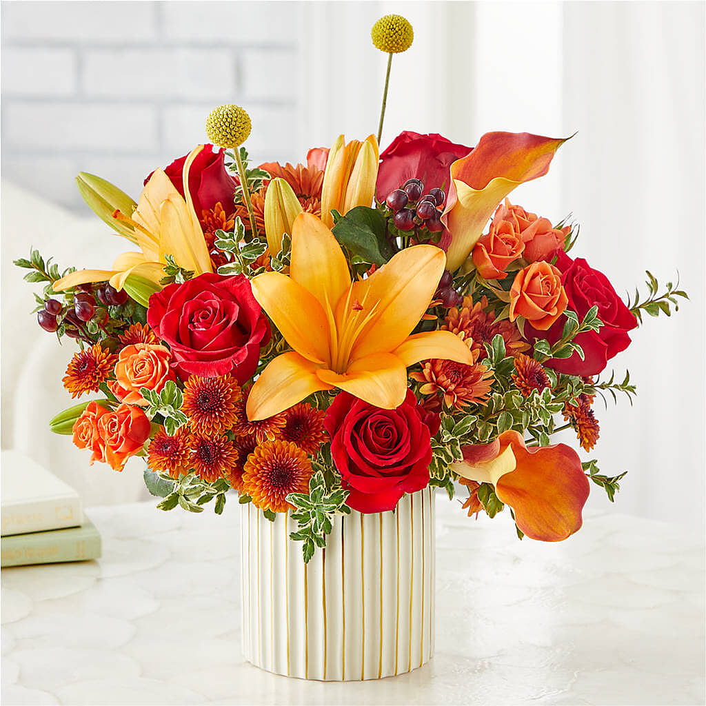 Scarlet Skies Bouquet – Forsberg Flowers Of Marquette Llc, Marquette MI