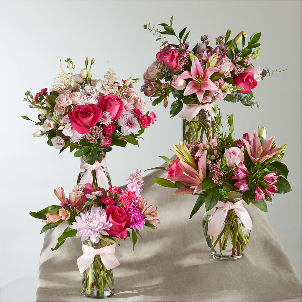 Pink Ribbon - A Florist Original – Forsberg Flowers Of Marquette Llc, Marquette MI