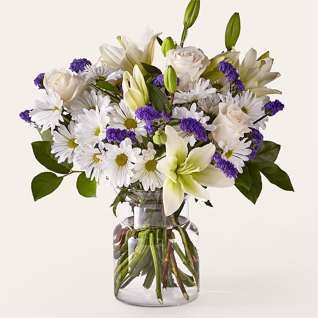 Beyond Blue Bouquet – Forsberg Flowers Of Marquette Llc, Marquette MI