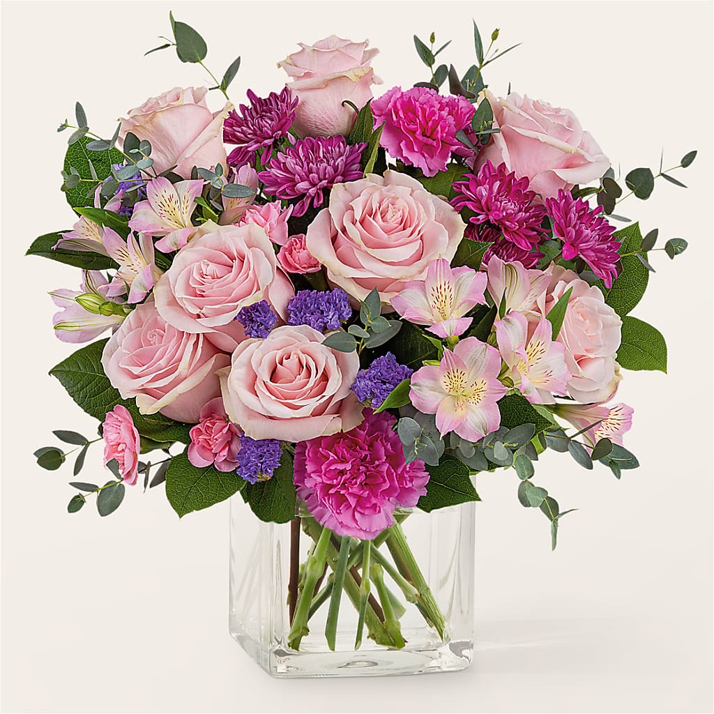 Rosy Radiance Bouquet – Forsberg Flowers Of Marquette Llc, Marquette MI