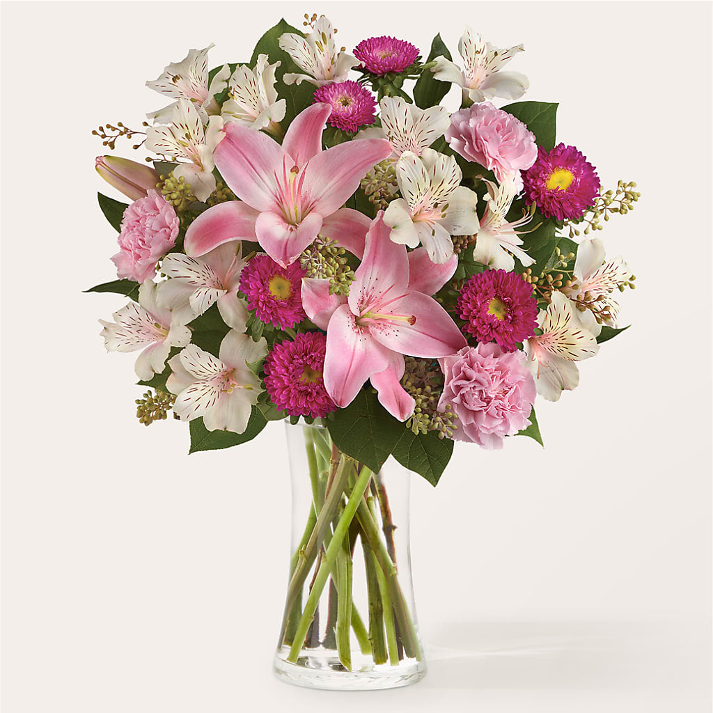 Feeling Fuchsia Bouquet – Forsberg Flowers Of Marquette Llc, Marquette MI
