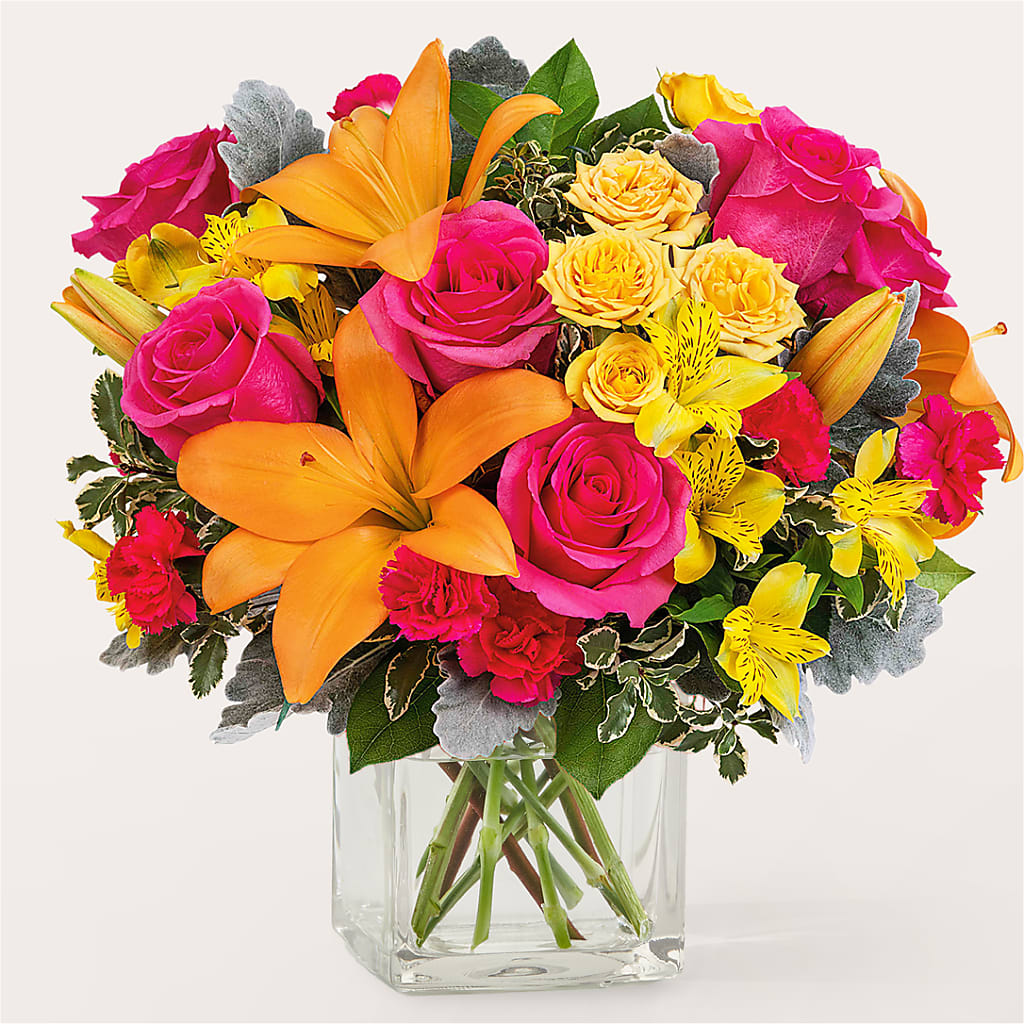 To the Tropics Bouquet – Forsberg Flowers Of Marquette Llc, Marquette MI