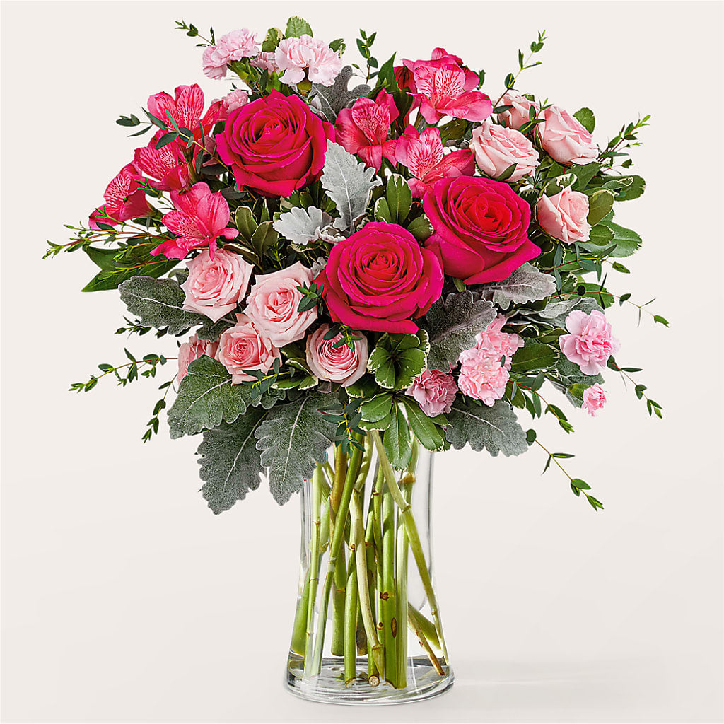 Tickled Pink Bouquet – Forsberg Flowers Of Marquette Llc, Marquette MI