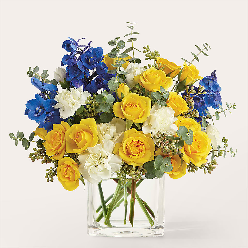 Sparkling Citrine Bouquet – Forsberg Flowers Of Marquette Llc, Marquette MI