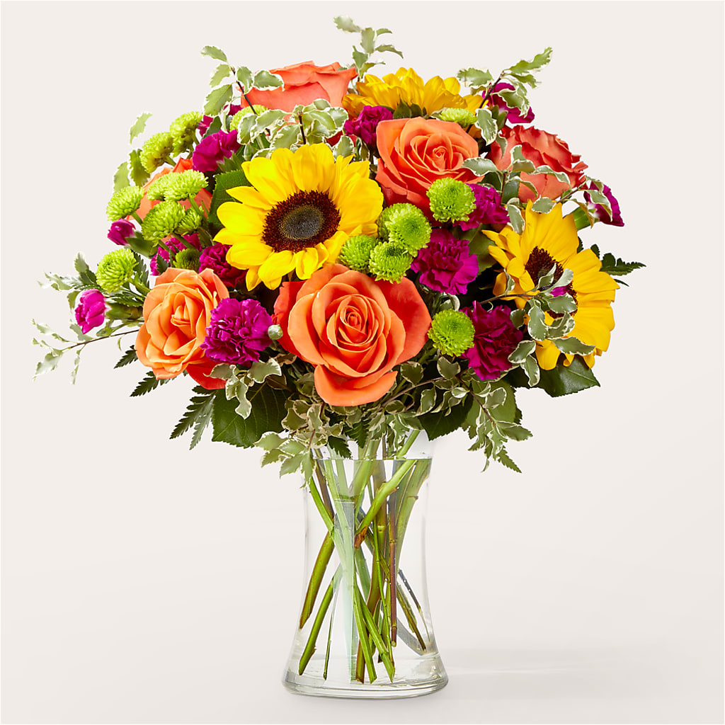 Warmth & Light Bouquet – Forsberg Flowers Of Marquette Llc, Marquette MI