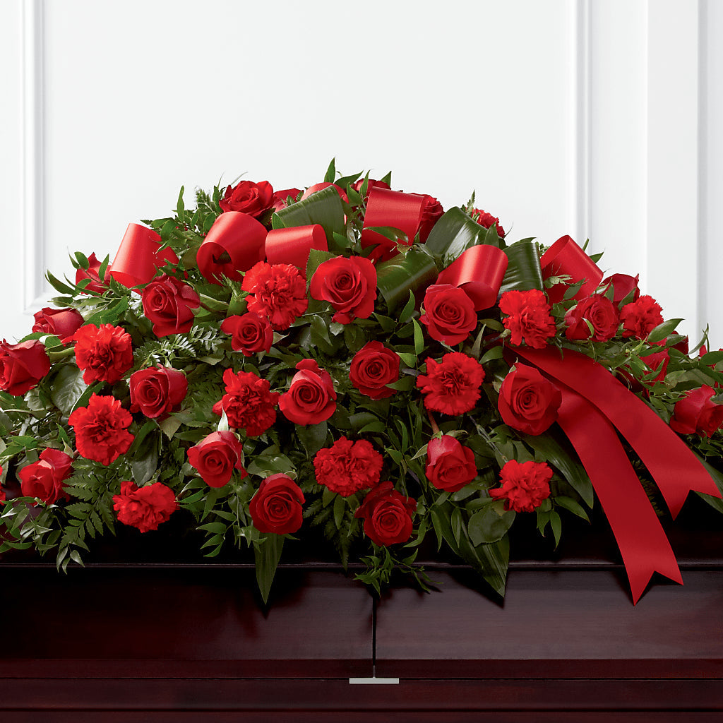 Tribute of Life Casket Spray – Forsberg Flowers Of Marquette Llc, Marquette MI