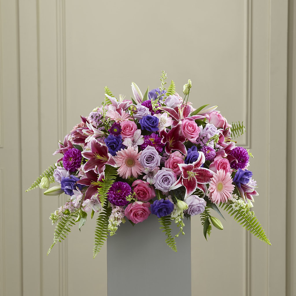 Fare Thee Well Pedestal – Forsberg Flowers Of Marquette Llc, Marquette MI