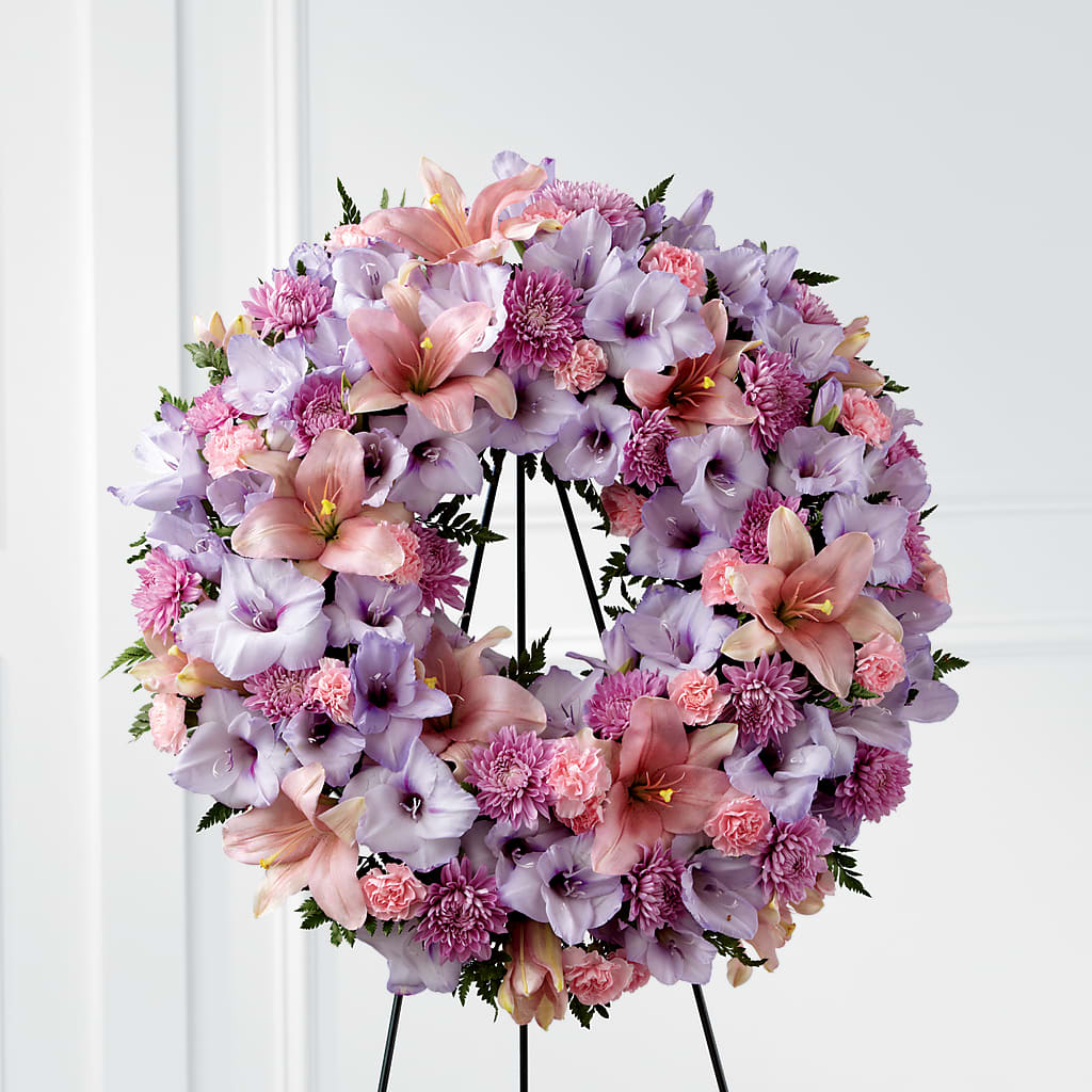 Beloved Friend Wreath – Forsberg Flowers Of Marquette Llc, Marquette MI
