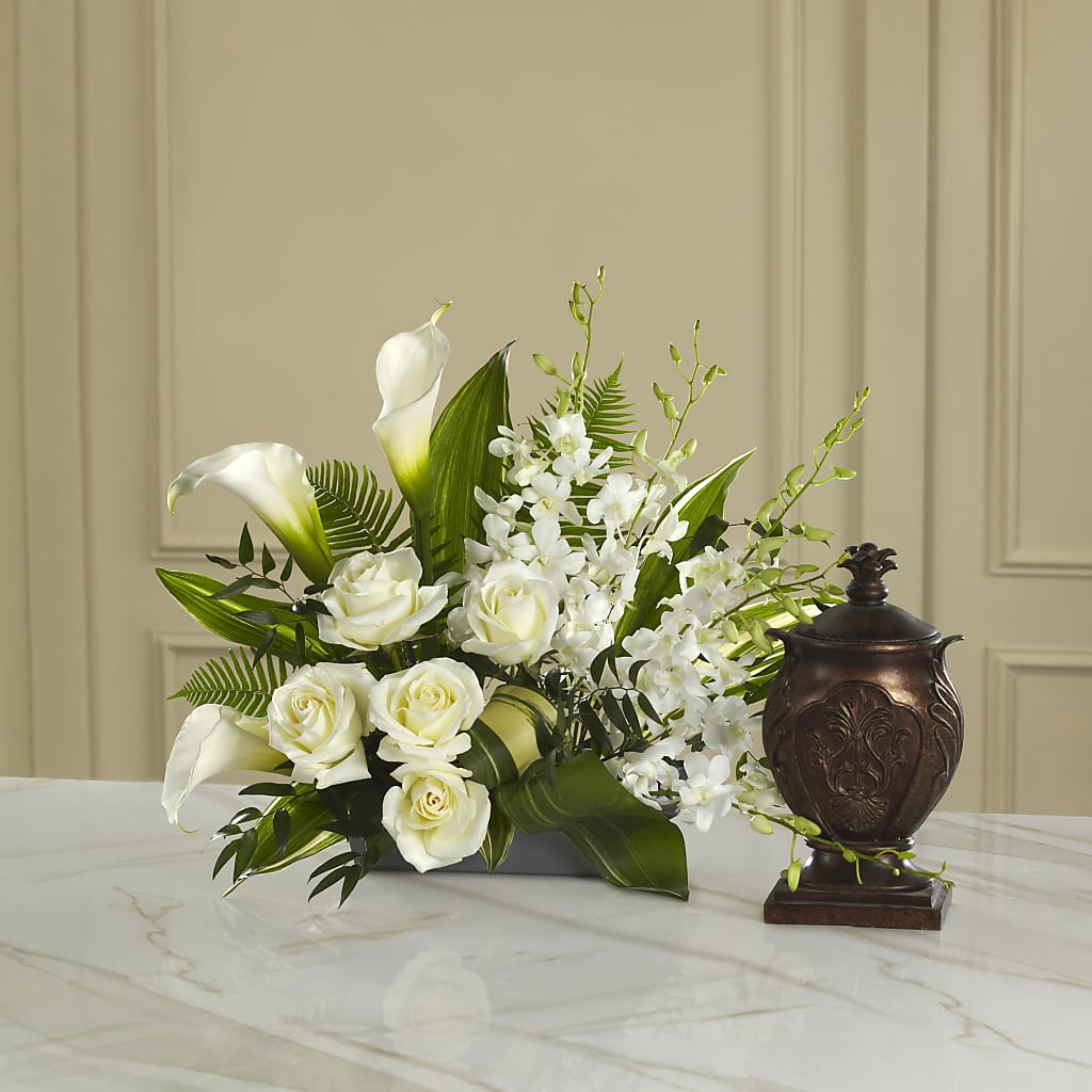 At Peace Arrangement – Forsberg Flowers Of Marquette Llc, Marquette MI