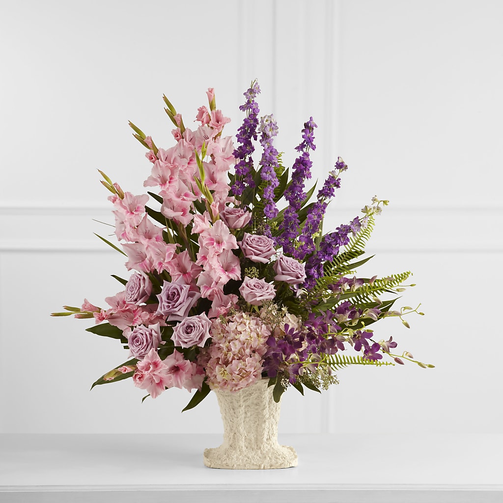 Flowing Garden Arrangement – Forsberg Flowers Of Marquette Llc, Marquette MI