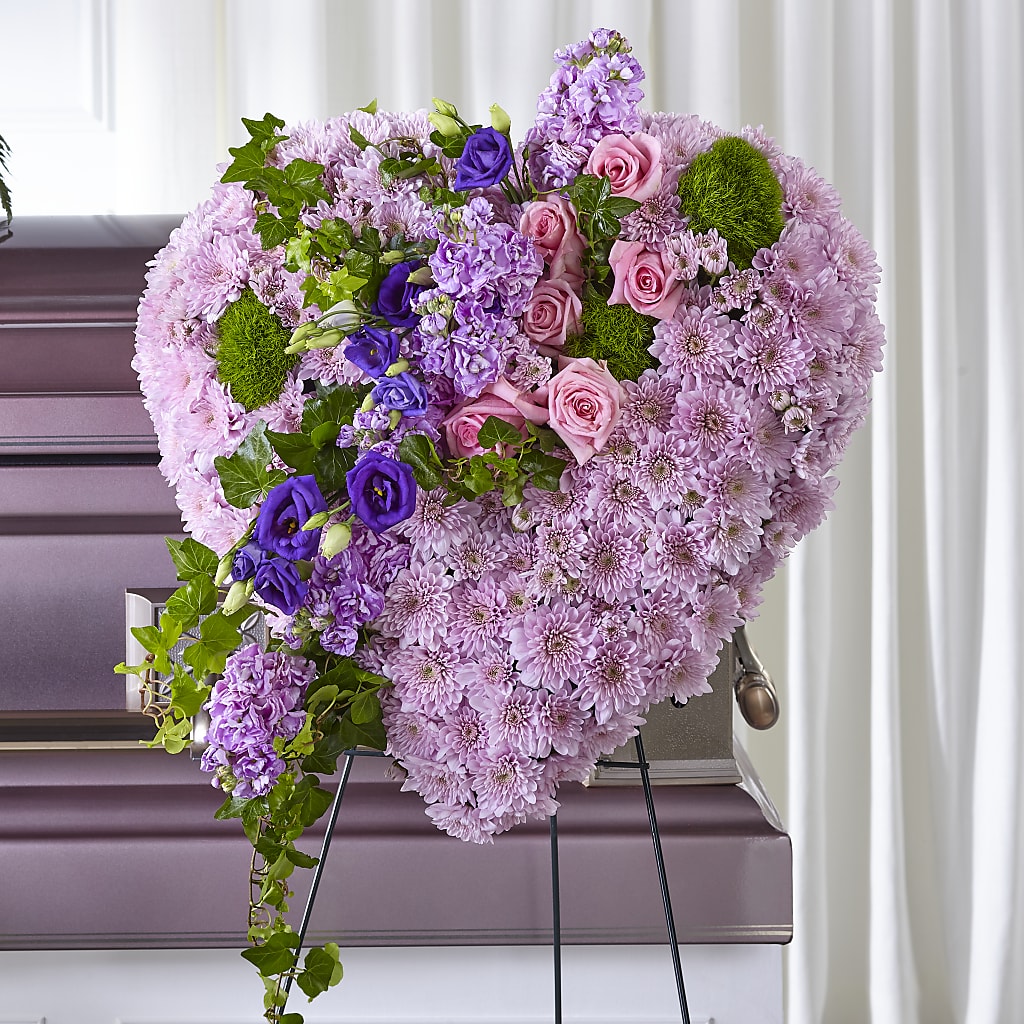 Treasured Love Standing Heart – Forsberg Flowers Of Marquette Llc, Marquette MI