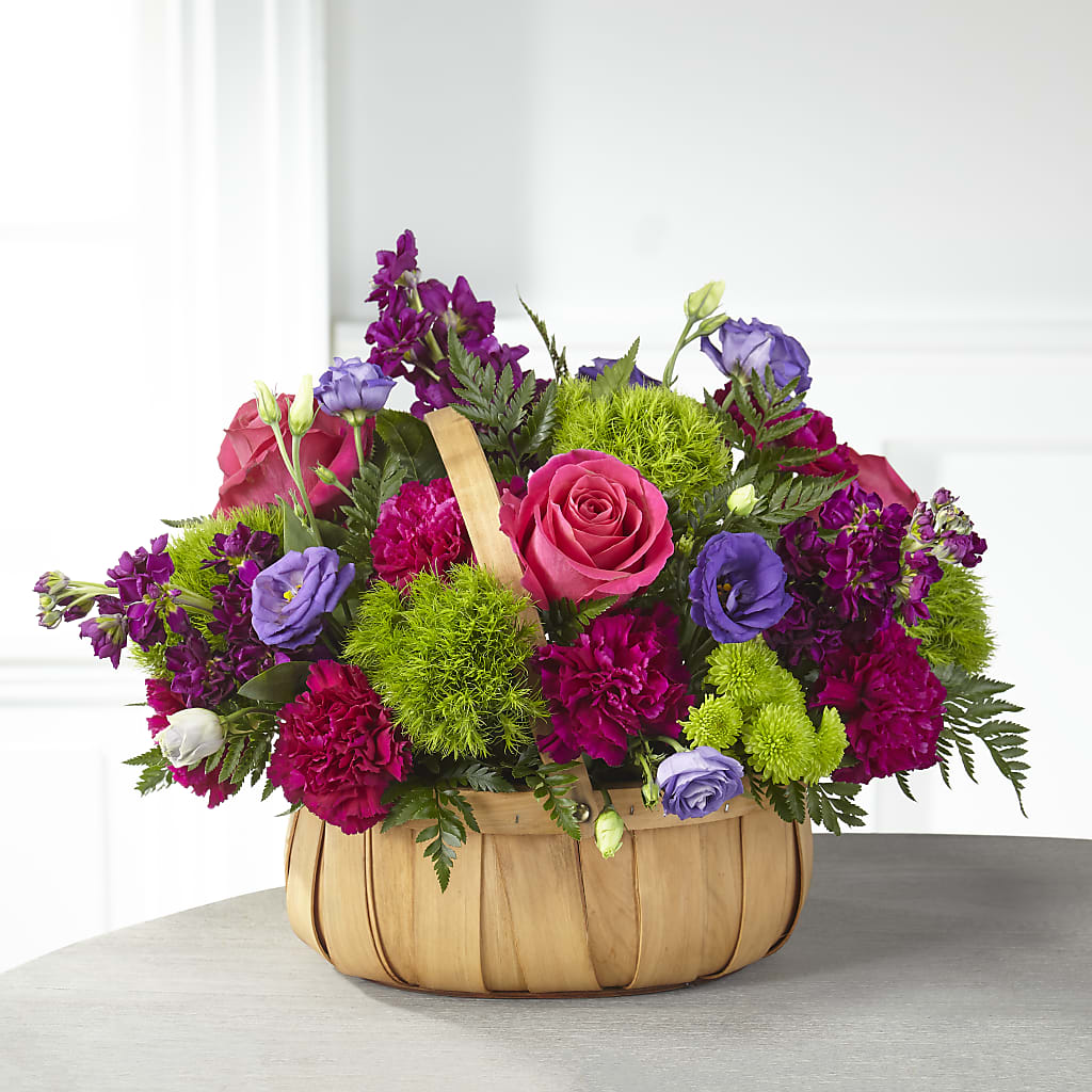 Serene Sanctuary Basket – Forsberg Flowers Of Marquette Llc, Marquette MI