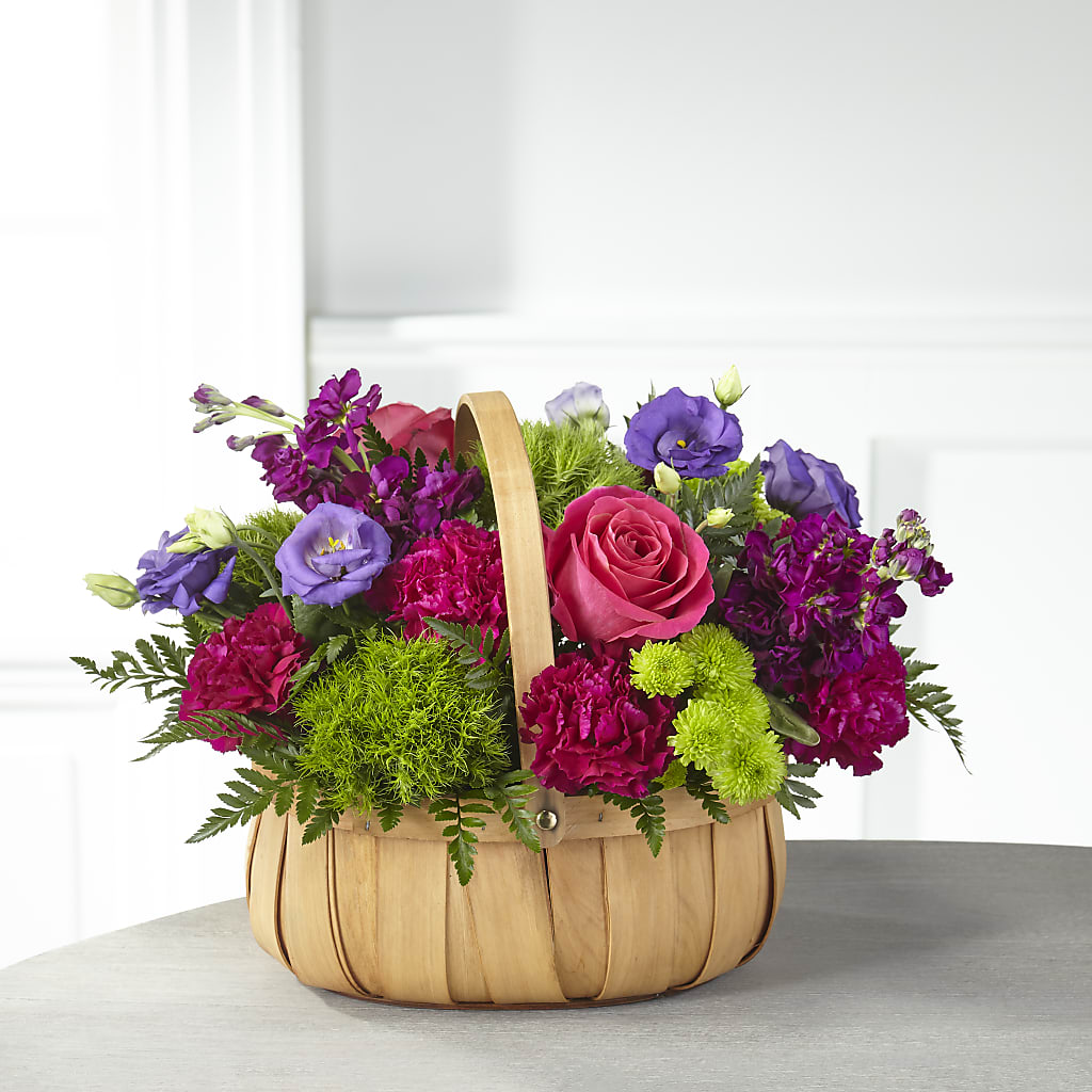 Serene Sanctuary Basket – Forsberg Flowers Of Marquette Llc, Marquette MI