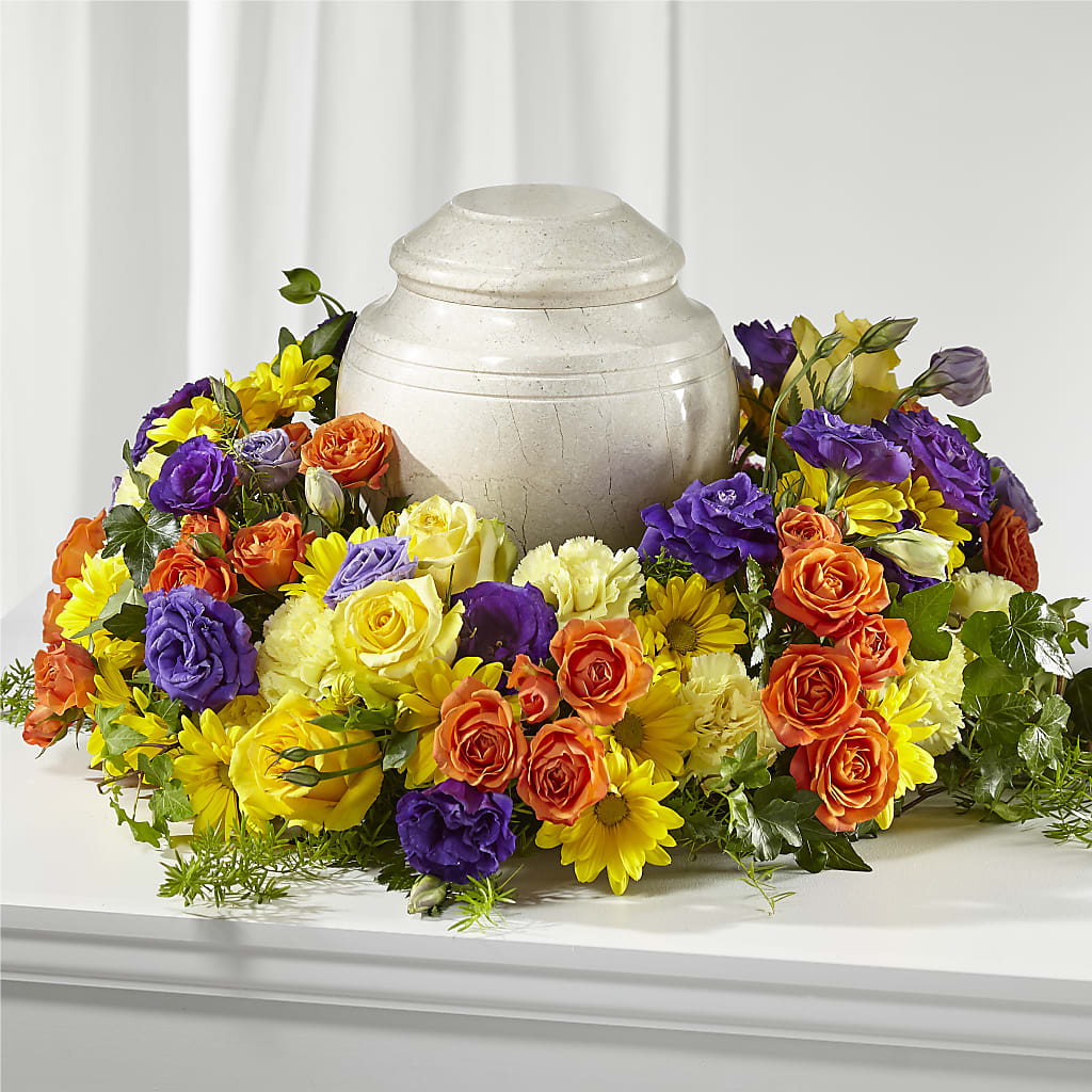 Blossoms of Remembrance Cremation Adornment – Forsberg Flowers Of Marquette Llc, Marquette MI