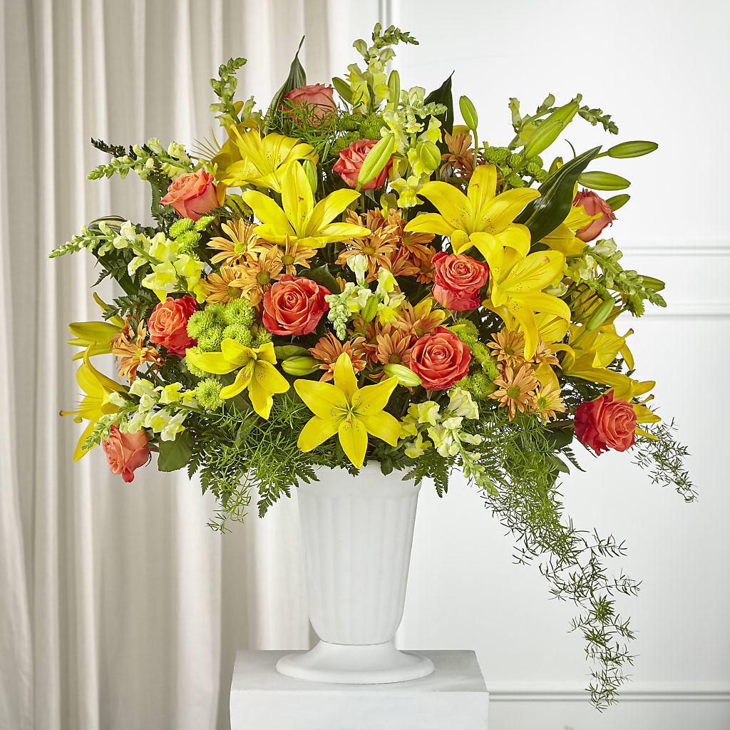Fall Sentiments Arrangement – Forsberg Flowers Of Marquette Llc, Marquette MI
