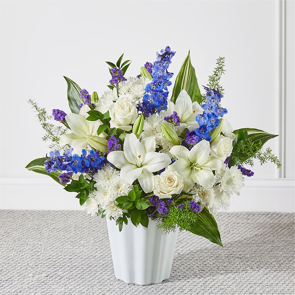 Take Comfort Floor Basket – Forsberg Flowers Of Marquette Llc, Marquette MI