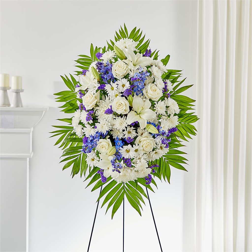 At Rest Standing Spray – Forsberg Flowers Of Marquette Llc, Marquette MI