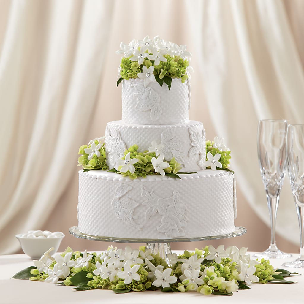 Bloom & Blossom Cake Decor – Forsberg Flowers Of Marquette Llc, Marquette MI