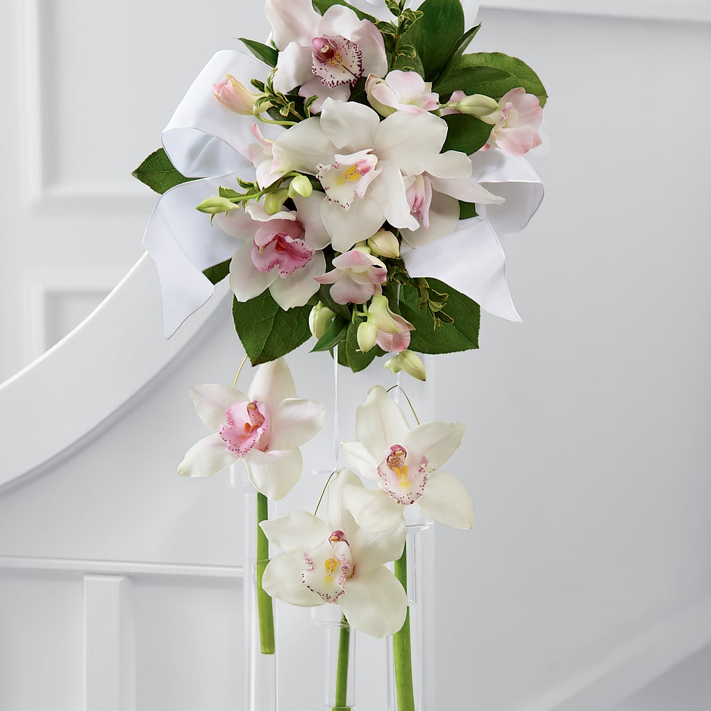 Perfect Entrance Pew Arrangement – Forsberg Flowers Of Marquette Llc, Marquette MI