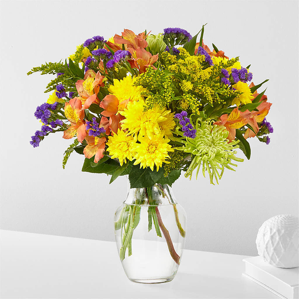 Marmalade Skies Bouquet –  Forsberg Flowers Of Marquette Llc, Marquette MI