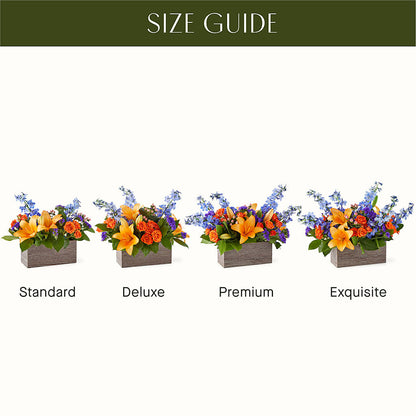 Radiant Citrus Box Bouquet –  Forsberg Flowers Of Marquette Llc, Marquette MI