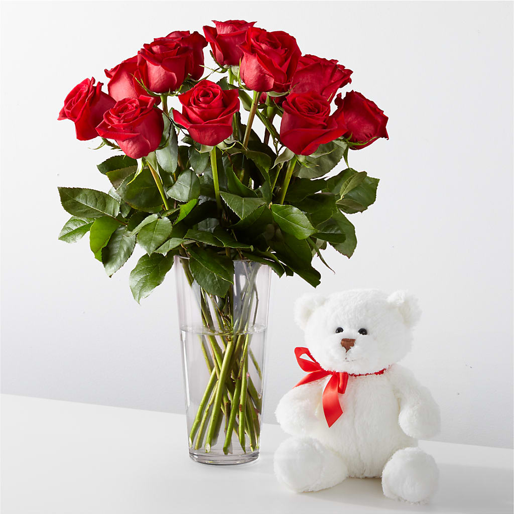 Romantic Long Stem Red Rose Bouquet Bundles –  Forsberg Flowers Of Marquette Llc, Marquette MI