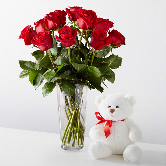 Romantic Long Stem Red Rose Bouquet Bundles –  Forsberg Flowers Of Marquette Llc, Marquette MI