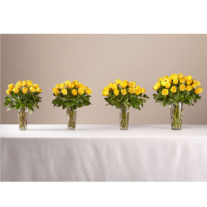 Long Stem Yellow Rose Bouquet –  Forsberg Flowers Of Marquette Llc, Marquette MI
