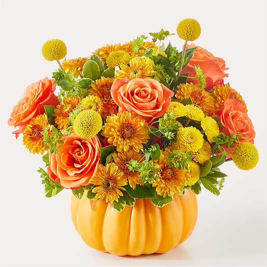 Gourdgeous Pumpkin –  Forsberg Flowers Of Marquette Llc, Marquette MI
