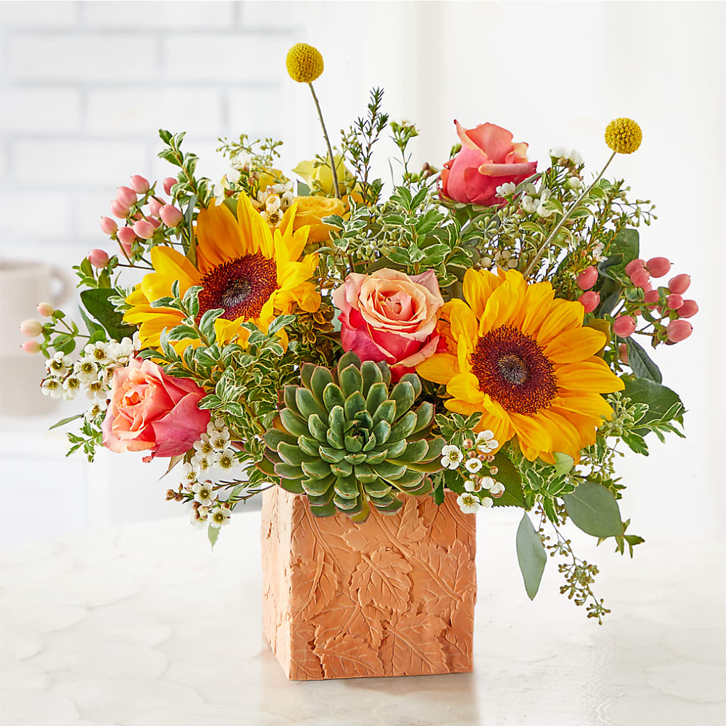 Sunflower Season Bouquet –  Forsberg Flowers Of Marquette Llc, Marquette MI