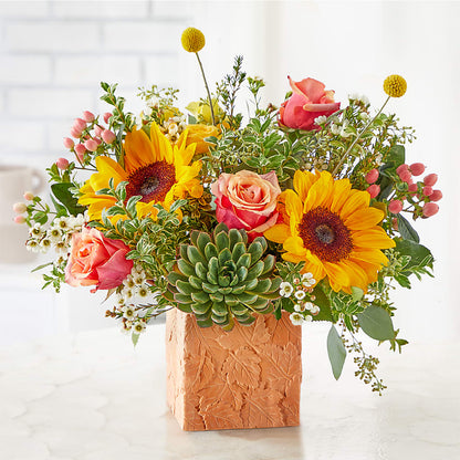 Sunflower Season Bouquet –  Forsberg Flowers Of Marquette Llc, Marquette MI