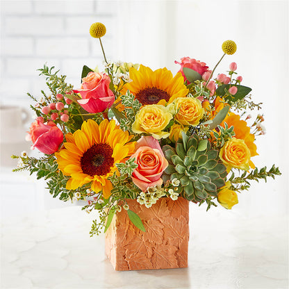 Sunflower Season Bouquet –  Forsberg Flowers Of Marquette Llc, Marquette MI