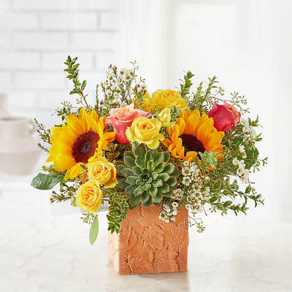 Sunflower Season Bouquet –  Forsberg Flowers Of Marquette Llc, Marquette MI