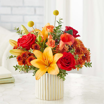 Scarlet Skies Bouquet –  Forsberg Flowers Of Marquette Llc, Marquette MI