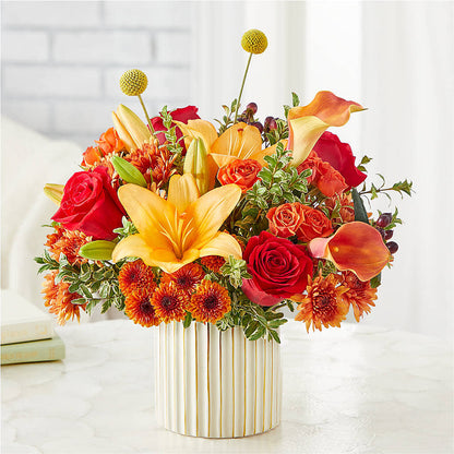Scarlet Skies Bouquet –  Forsberg Flowers Of Marquette Llc, Marquette MI
