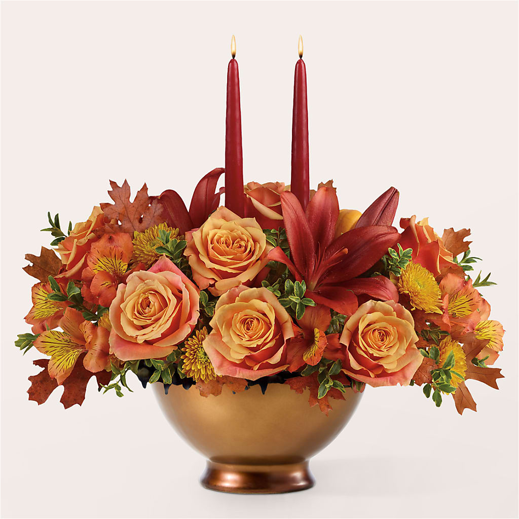 Harvest Table Centerpiece –  Forsberg Flowers Of Marquette Llc, Marquette MI