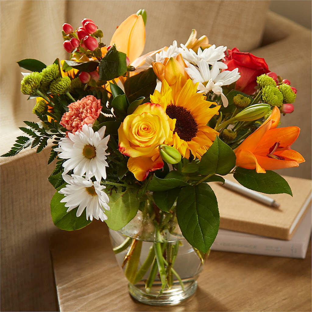 Fall Delight – A Florist Original –  Forsberg Flowers Of Marquette Llc, Marquette MI