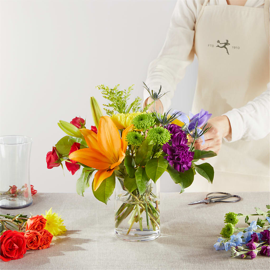 Summer Spectra - A Florist Original –  Forsberg Flowers Of Marquette Llc, Marquette MI