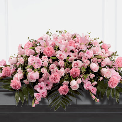 Garden of Comfort Casket Spray (Standard) –  Forsberg Flowers Of Marquette Llc, Marquette MI