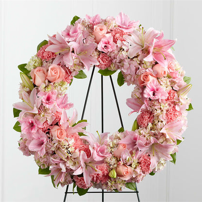 Loving Remembrance Wreath –  Forsberg Flowers Of Marquette Llc, Marquette MI