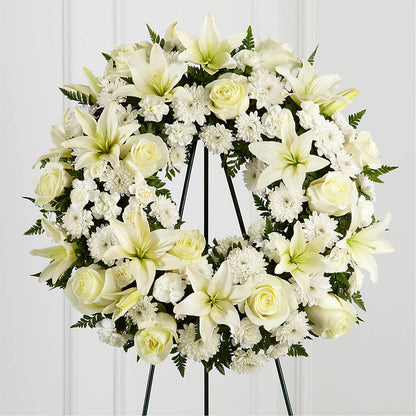 Treasured Tribute Wreath –  Forsberg Flowers Of Marquette Llc, Marquette MI