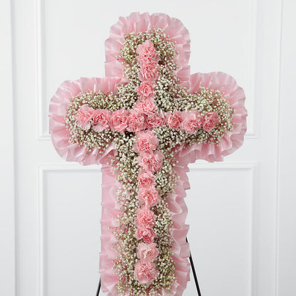Angel's Cross Easel –  Forsberg Flowers Of Marquette Llc, Marquette MI