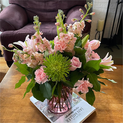 Pretty in Pink Bouquet –  Forsberg Flowers Of Marquette Llc, Marquette MI