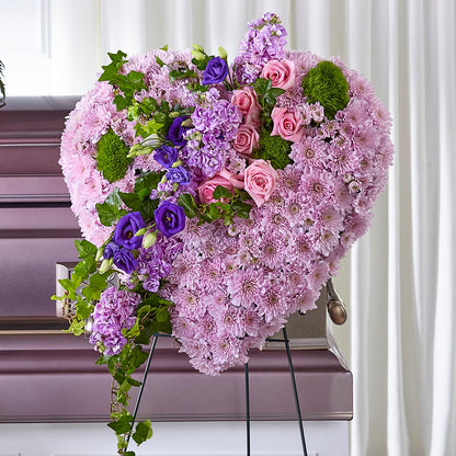 Treasured Love Standing Heart –  Forsberg Flowers Of Marquette Llc, Marquette MI
