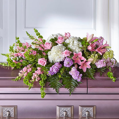 Life's Gratitude Casket Spray –  Forsberg Flowers Of Marquette Llc, Marquette MI