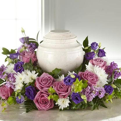 Blooming Sympathy Cremation Adornment –  Forsberg Flowers Of Marquette Llc, Marquette MI