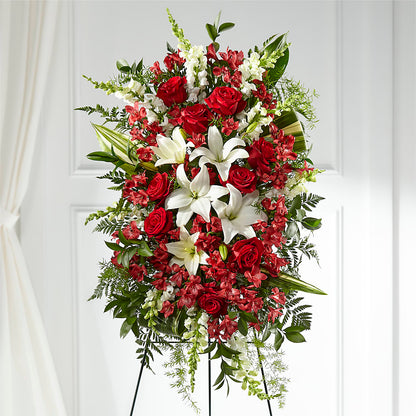 Everlasting Memory Standing Spray –  Forsberg Flowers Of Marquette Llc, Marquette MI